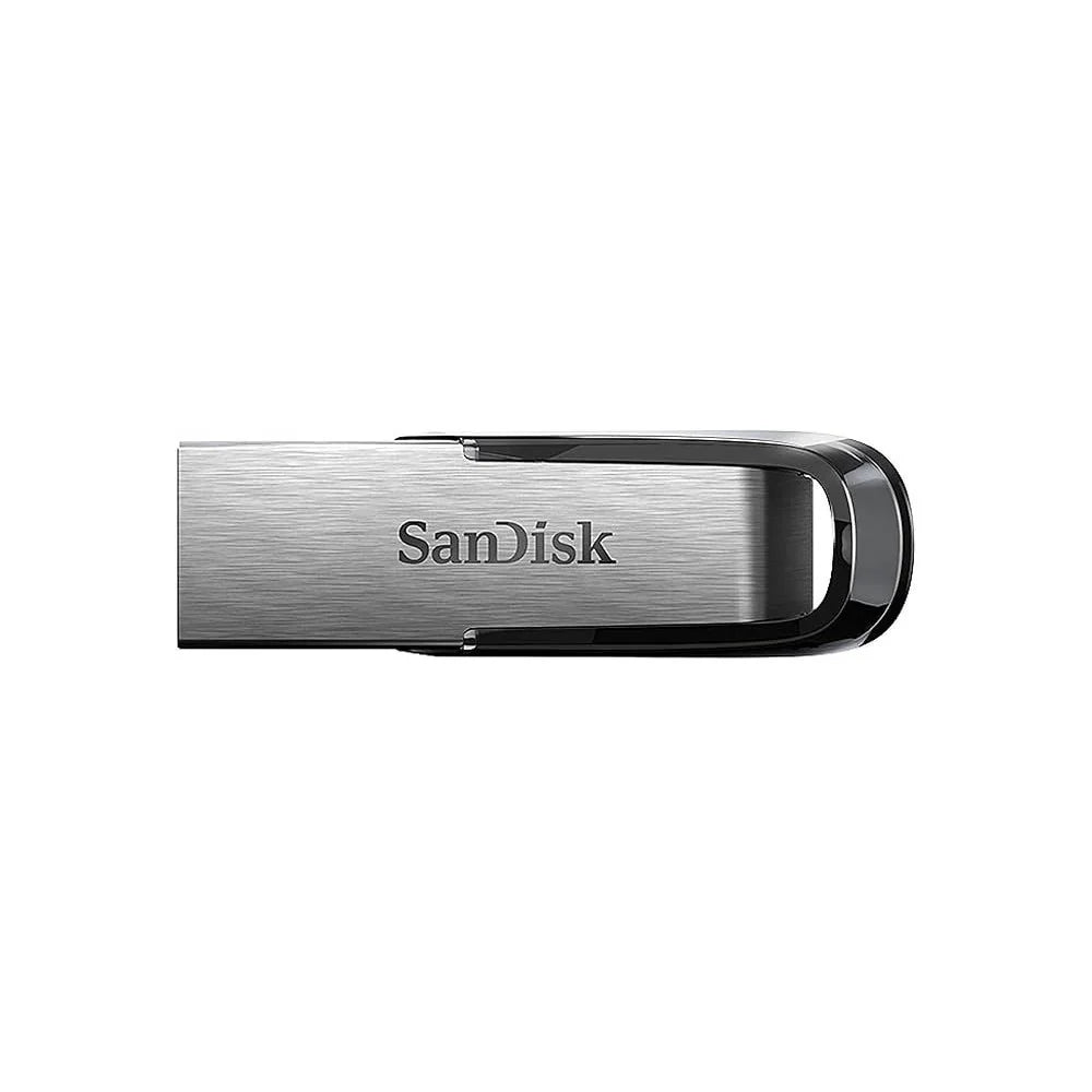 Sandisk Ultra Flair-USB Flash Drive, 128 GB, Silver - eBuy UAE